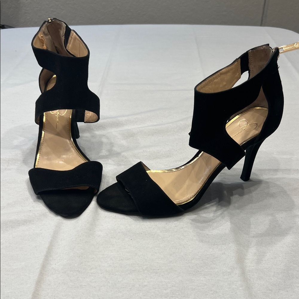 Jessica Simpson Black Heels